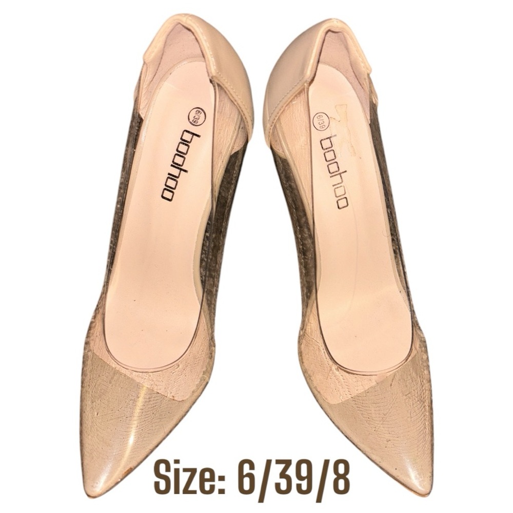 MARTHA POINTED TOE MESH COURT HEELS